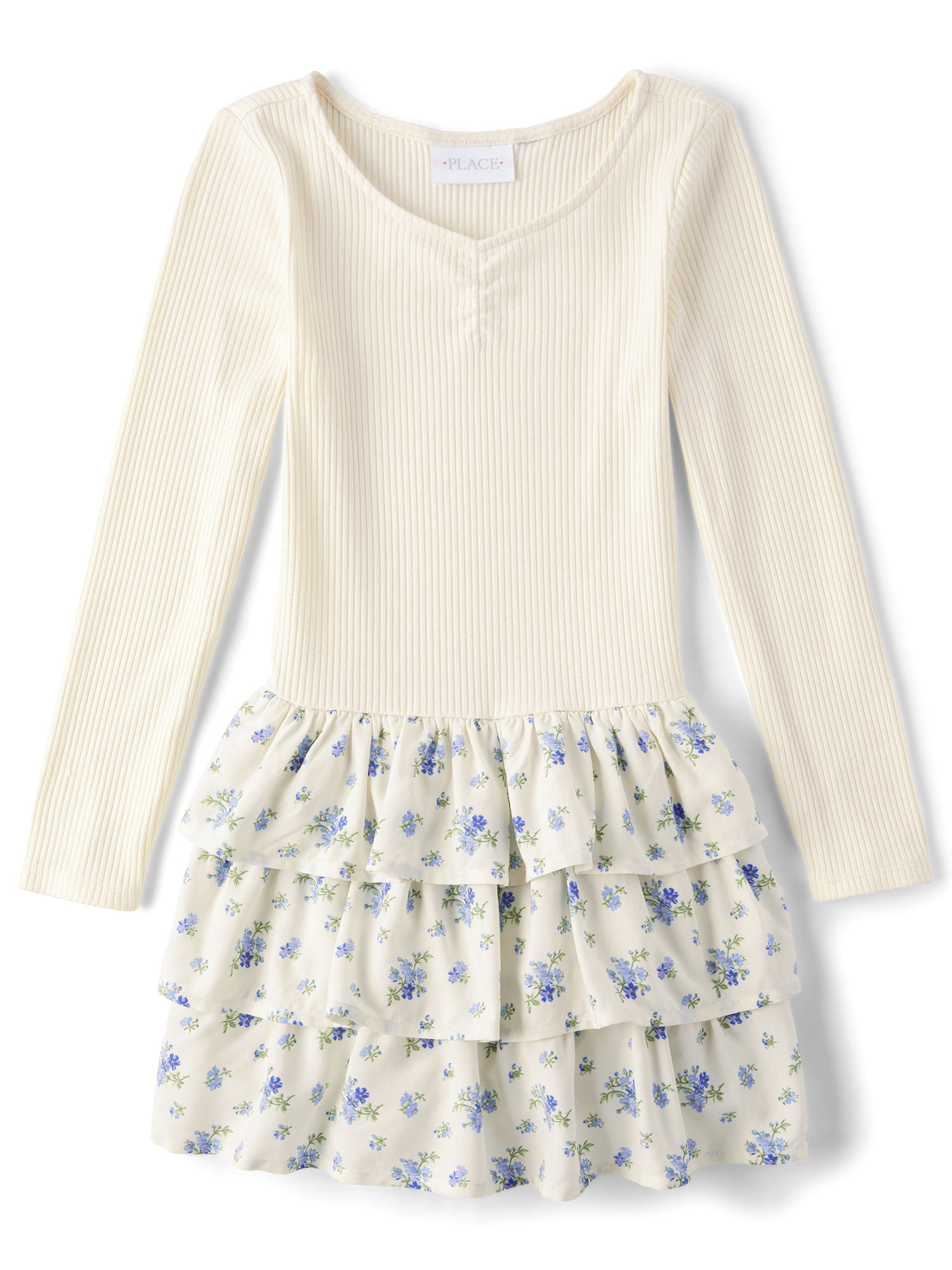 children's place holiday dresses The Children's Place Girls Multi Holiday 3-Pack Long Sleeve Dresses, Sizes XS-XXL