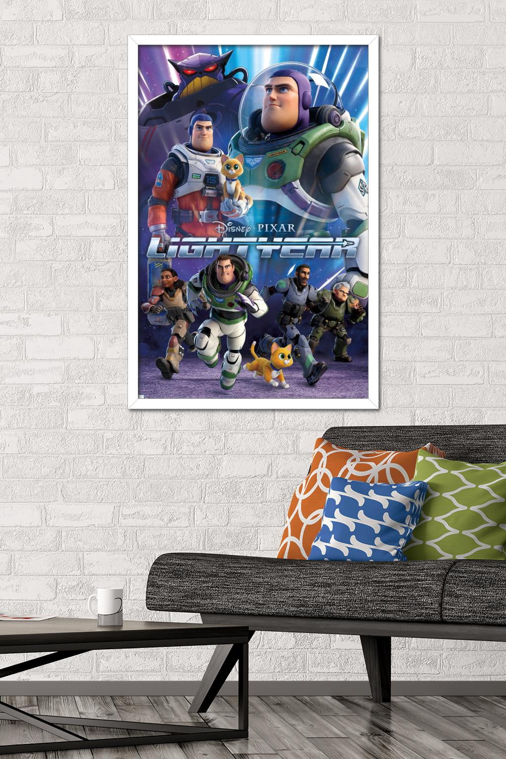 Disney Pixar Lightyear - Group Wall Poster, 22.375" x 34" Framed