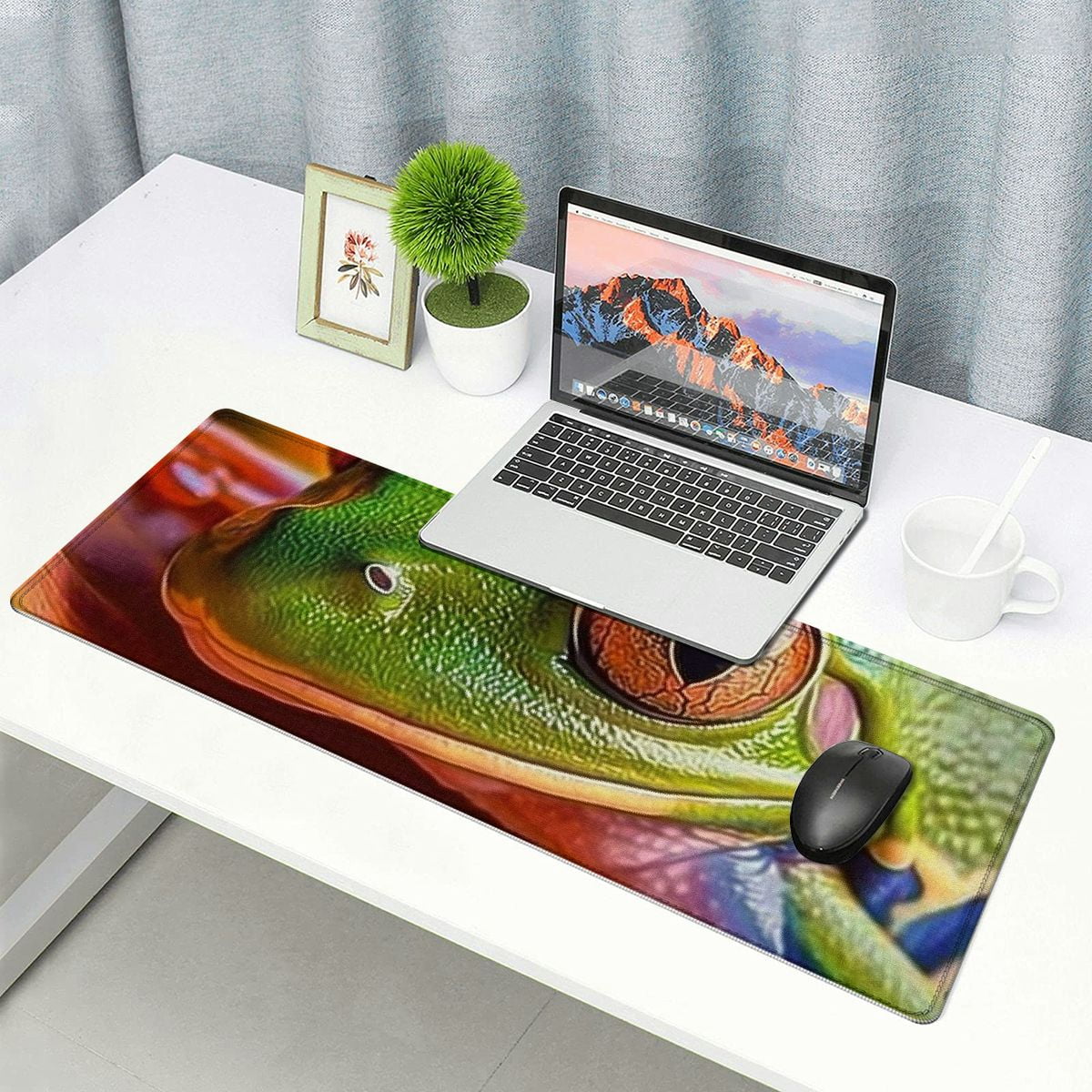 Heduofu Mousepad Mousemat with Rubber Base Desk Protector Pad for Laptop Mousemats Computer Desk Mat Non-Slip Desk Pad for Work Office Home 31.5x11.8 in