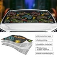 thumbnail image 5 of Bingfone Play Game3 Car Windshield Sun Shade Protector Keep Your Vehicle Cool Sun Shield Visor Cover Foldable For Car Truck Suv-Small, 5 of 9