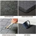 thumbnail image 4 of YEERSWAG 18x30'' Kitchen Mats kitchen Rugs Anti-Fatigue Floor Mat Waterproof Non-Slip Ergonomic Comfort Mat for Kitchen,Floor,Office,Sink,Laundry, 4 of 6