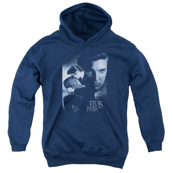 Elvis Presley - Reverent - Youth Hooded Sweatshirt - Large
