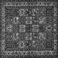thumbnail image 1 of Ahgly Company Indoor Square Animal Gray Traditional Area Rugs, 5' Square, 1 of 1