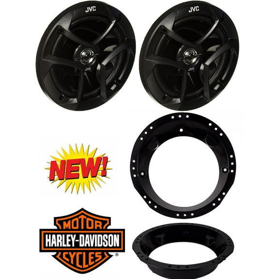 Speaker Adapter for 98-13 Harley Davidson Touring   JVC 6.5" Speakers