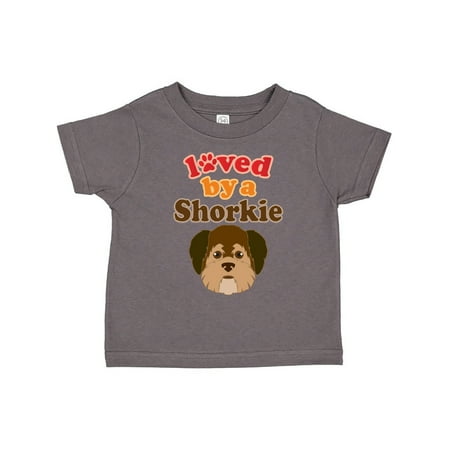 

Inktastic Shorkie Dog Shih Tzu Yorkie Gift Toddler Boy or Toddler Girl T-Shirt