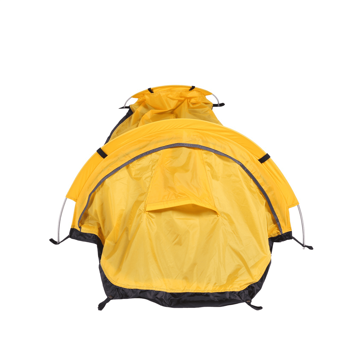 2X Ultralight Bivvy Tent Single Person Backpacking Bivy Tent Waterproof Bivvy Sack for Outdoor Camping Survival Travel,Yellow