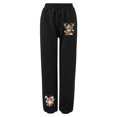 thumbnail image 2 of Gibobby Pantimedias Termicas Mujer Navidad Diversión Animal Print Deportes Pantalones Calientes Pantalones Casuales Slim Fit（Negro， L), 2 of 4