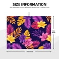 thumbnail image 3 of Easygdp Purple Flower Microfiber Absorbent Dish Drying Pad,Kitchen Drying Mat,Can Be Hung, Strong Water Absorption Capacity,Quick Drying, 3 of 9