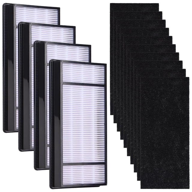 True HEPA Replacement Filter H Compatible with Honeywell HRF-H1 HRF-H2 Replacement for Honeywell Air Purifiers Model HPA