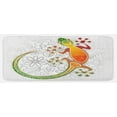 thumbnail image 1 of Batik Kitchen Mat, Native Southeast Common House Gecko Moon Lizard Tropical Monster Graphic Design, Plush Decorative Kitchen Mat with Non Slip Backing, 47" X 19", Multicolor, by Ambesonne, 1 of 1