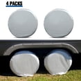 thumbnail image 2 of Sidaley Paquete de 4 fundas de tela Oxford para neumáticos de automóviles, portátiles, impermeables, a prueba de sol, protectoras para remolque, bolsa Bombillas para automóviles Sidaley VI015561-00B, 2 of 6