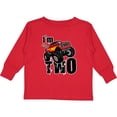 thumbnail image 3 of Inktastic 2nd Birthday Monster Truck Boys or Girls Long Sleeve Toddler T-Shirt, 3 of 5