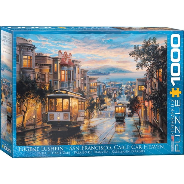Puzzle EuroGraphics San Francisco Cable Car Heaven de 1000 piezas
