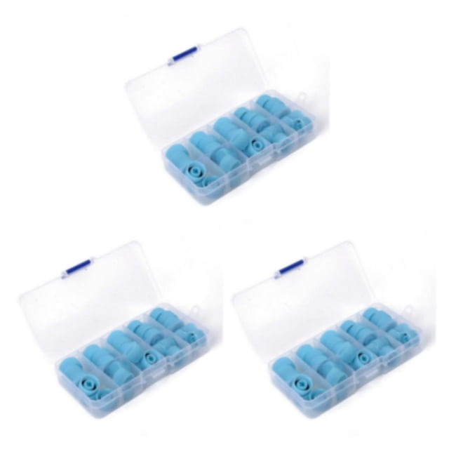 Kenally 30ps Universal Auto Air Conditioner Part High Core Cap Valve Lightweight Side A/C Low Replacement Caps Type1
