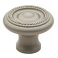 thumbnail image 5 of Baldwin 4646030 1.5 in. Rope Mushroom Cabinet Knob, Polished Brass, 5 of 7