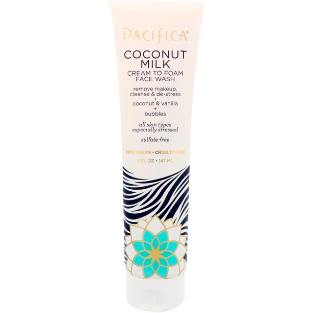 Pacifica Coconut Milk Cream to Foam Face Wash 5 fl oz 147 ml Walmart