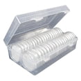 thumbnail image 2 of 50 Piezas Caja Organizadora de Medallas Soporte Cápsulas Almacenador para Monedas Exhibidor Protector Material PP Transparente Adecuado para Ceremonias Regalos Empresas Exposiciones Negocios, 2 of 6