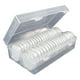 thumbnail image 2 of 50 Piezas Caja Organizadora de Medallas Base para Cápsulas Almacenador para Monedas Exhibidor Protector Material PP Transparente Adecuado para Ceremonias Regalos Empresas Exposiciones Oficinas, 2 of 6