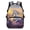White Horse Lavender Design, variant on POLERO 17 Inch Schoolbags for Child, Polyester Fabric Comfortable Breathable Backpack, Capybara Watermelon Pattern