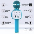 thumbnail image 5 of GLUAAE Bluetooth Karaoke Microphone - Wireless Singing Mic Speaker for Kids & Adults-Blue, 5 of 7