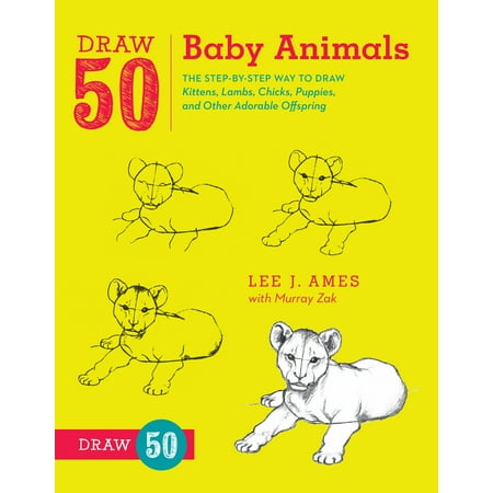 Draw 50 Baby Animals : The Step-by-Step Way to Draw Kittens, Lambs, Chicks, Puppies, and Other Adorable (The Offspring Best Of)