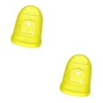 thumbnail image 1 of Sidaley Puntas de los dedos de la guitarra de silicona Protectores de dedos antideslizante Ukulele Fingerstall Protección de púas Type2 NO2, 1 of 6