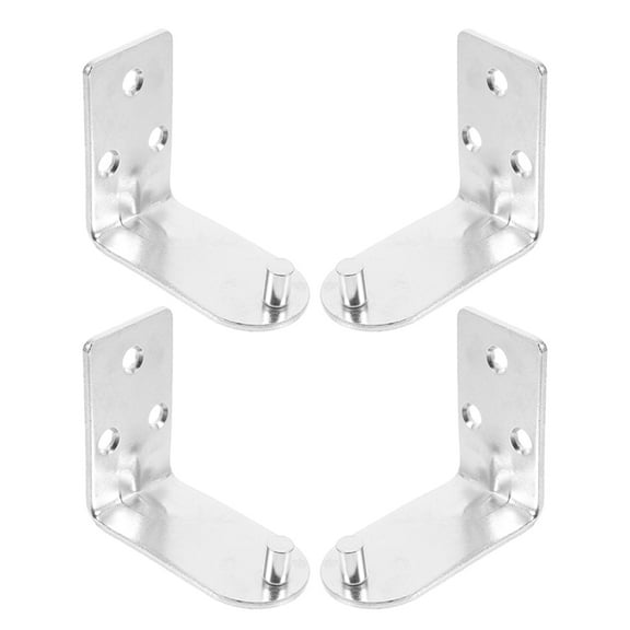 HOMEMAXS 4pcs Fire Extinguisher Brackets Iron Extinguisher Holder Wall Mounted Fire Extinguisher Storage Bracket Fire Extinguisher Supplies