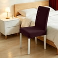 thumbnail image 5 of Premium Thick Knit Fabric Chair Covers - Washable, Removable, Stretch Fit for Dining, Office, Restaurant & Home Protection, Durable & Easy Care, 5 of 5
