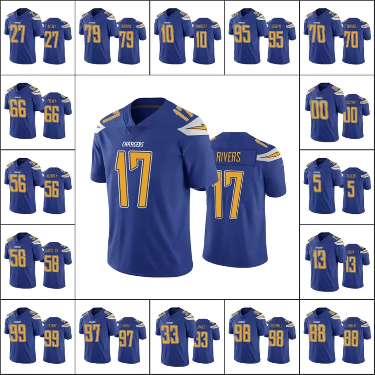 NFL_Jerseys Jersey Los Angeles''Chargers''#97 Joey Bosa 17 Philip