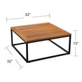 thumbnail image 3 of SEI Furniture Taradale Wood Indoor/Outdoor Coffee Table in Natural, 3 of 3
