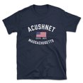 thumbnail image 1 of Acushnet Massachusetts Patriot Men's Cotton T-Shirt, 1 of 1