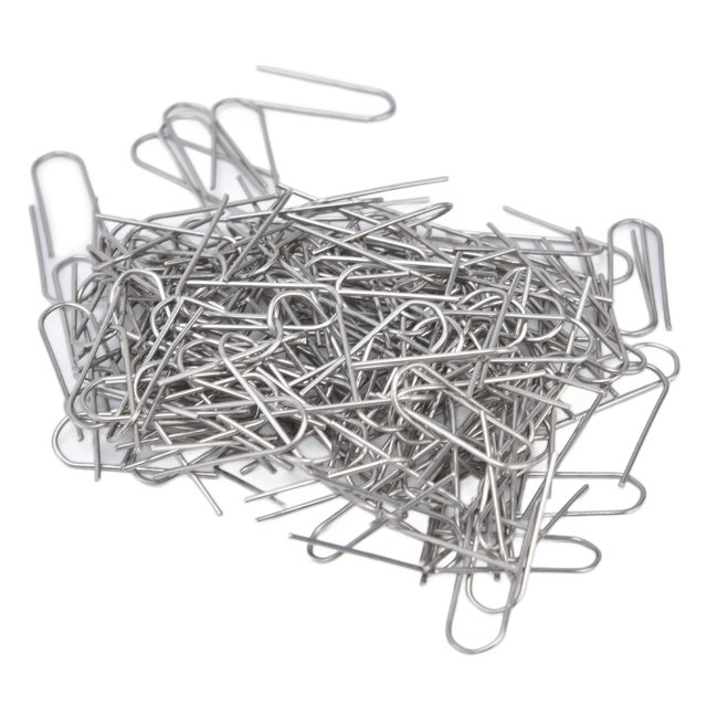 BuyWeek U Hanger Hooks for Pendant, Mini U Hanger Hooks Wire Jump Rings for Pendant, Ceramic Ornaments