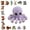 Octopus, variant on 3D Animal Bead Craft Set for Adults and Teens, Creative Pony Bead Jewelry Kit with Instructions, Personalized Handmade Art Gift for Craft Lovers