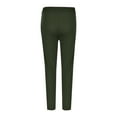 thumbnail image 6 of BLOCLOALO Dress Pants Baggy Pants Women's New Thin Elastic Loose Large Size Korean Version of Everything Long Trousers Casual Trousers Haren High Waisted Pants Work Pants Stretch Pants Green 3Xl, 6 of 9