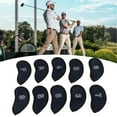 thumbnail image 3 of Housse de Protection pour Club, Housse de Tête de Golf Respirante et Résistante aux Rayures Imperméable avec Chiffres pour Entraînement de Golf Gris Clair, Orange, Rouge, Bleu Foncé, 3 of 7
