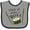 Heather and Black, variant on Inktastic This is How I Roll Cute Sushi Boys or Girls Baby Bib