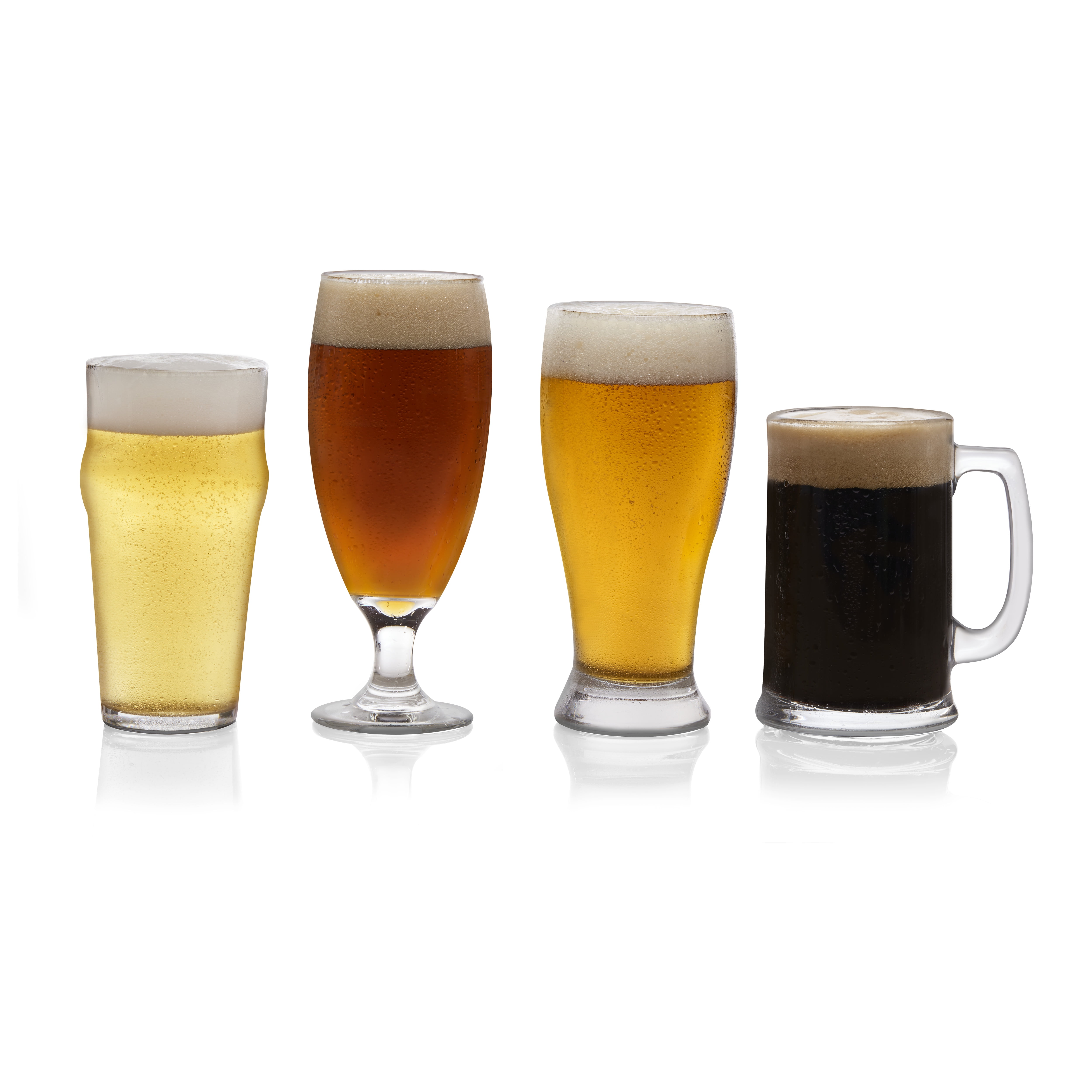 Better Homes & Gardens 4 Piece Assorted Beer Set