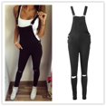 thumbnail image 3 of Women Girl Slim Denim Jeans Pants Overalls Straps Jumpsuit Rompers Trousers, 3 of 5