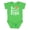 Apple Green, variant on 1st Year Dunk Basketball Birthday Boys or Girls Baby Bodysuit