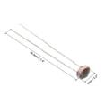 thumbnail image 2 of Uxcell Light Dependent Resistor Assorted Kit Photo Light Sensitive Resistor Set 50pcs, 2 of 5