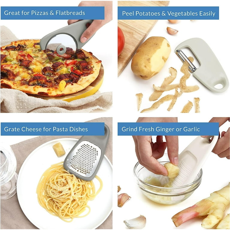 Portofino 5 Pc. Kitchen Gadget Set Space Saving Cooking Tools/Food Accessories