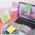 thumbnail image 5 of YAOMOBB Notes Collantes 9 Pcs Notes Fluorescentes Planning Bloc-Notes Super Collant pour Organisation Colorée, 5 of 5