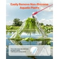 thumbnail image 2 of VEVOR 24" Pond Aquatic Weed Rake with Handle 3-Sided Foldable Lake Weed Rake 30ft Rope, 2 of 9