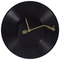 thumbnail image 1 of Reloj de pared con forma de disco de vinilo, reloj colgante de pared, reloj de pared decorativo, decoración del hogar, 1 of 7