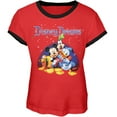 thumbnail image 1 of Disney - Characters Galore Girl's Youth Ringer T-Shirt, 1 of 1