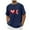 Navy, variant on RXMEKW Mens Short Sleeve Shirts, Mens Casual T-Shirts with Heart Designs