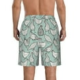 thumbnail image 3 of Naloa Hand Drawn Chickens Men's Beach Shorts, Surfing shorts, Swim trunks, Quick Dry Swim Trunks for Surfing Beach Fun - Large, 3 of 9