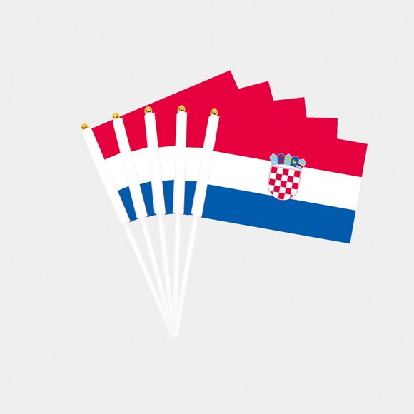 100 Pieces Of European Cup Flag Atmosphere Decoration, Fan Supplies, European Cup Cheer Tools-Youyoupin