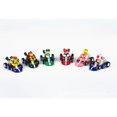 thumbnail image 1 of Ourlova 6 Models Super Mario Handmade Model Doll Pull Back Quattro Car Toys, 1 of 6