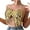 Gold, variant on JGGSPWM Backless Metallic Cami Crop Tops for Women Party Chain Sequins Glitter Sparkly Dots Disco Tank Tops Black Free Size